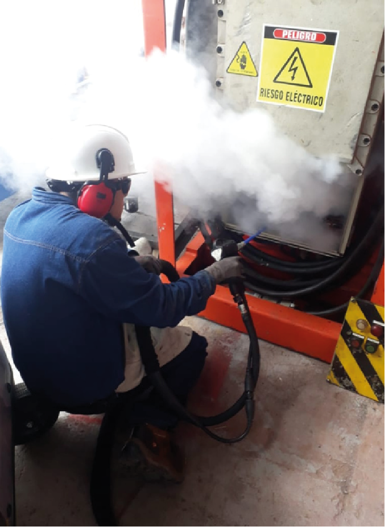 Servicio de limpieza criogénica industrial Top Jet